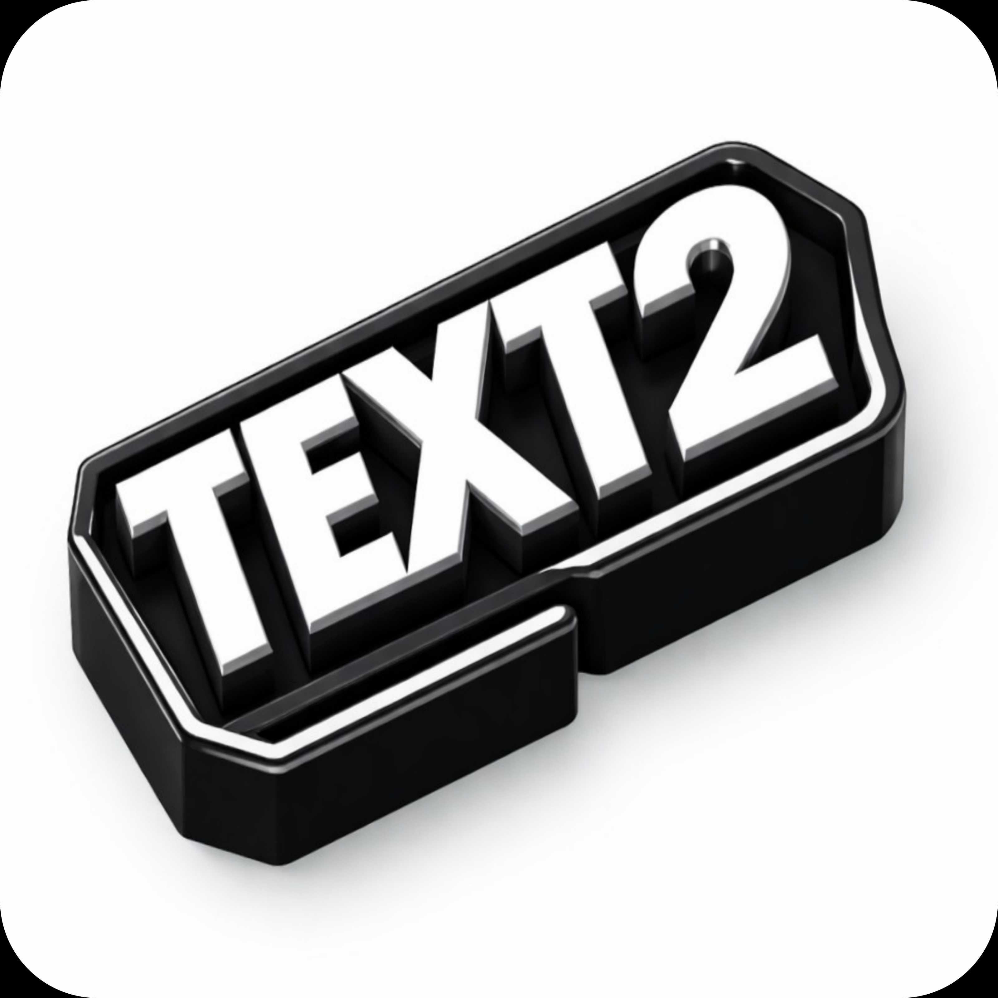 Text2 Logo - AI Assistant, Blog, Technology, Social Network