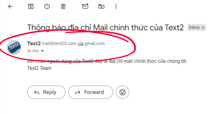 Business email icon